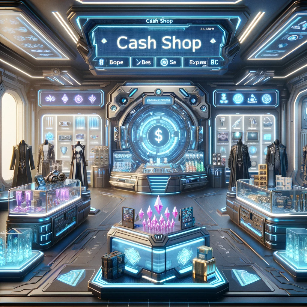 Cash shop